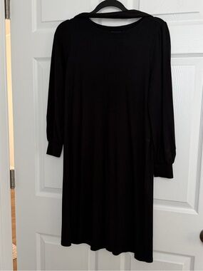 ann taylor black dress long sleeve Classic Black Long Sleeve Dress
